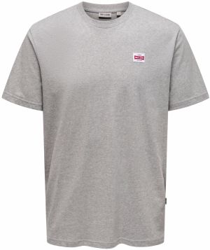 Only & Sons Tričko 'ONSDAWSON'  svetlosivá