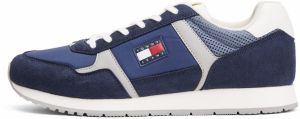 Tommy Jeans Nízke tenisky  námornícka modrá / enciánová / svetlosivá / červená