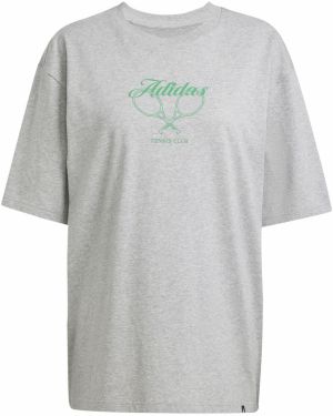 ADIDAS SPORTSWEAR Funkčné tričko  sivá / zelená