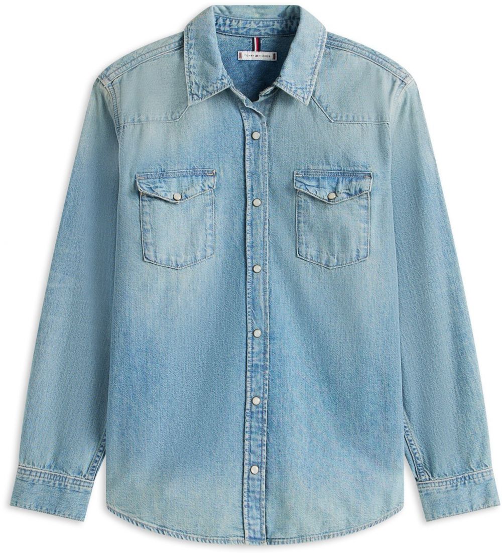 TOMMY HILFIGER Blúzka  modrá denim