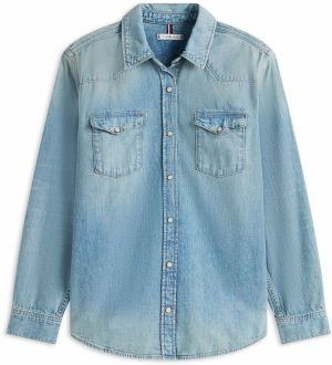 TOMMY HILFIGER Blúzka  modrá denim