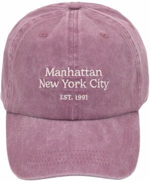 Pull&Bear Čiapka 'MANHATTAN'  svetlofialová