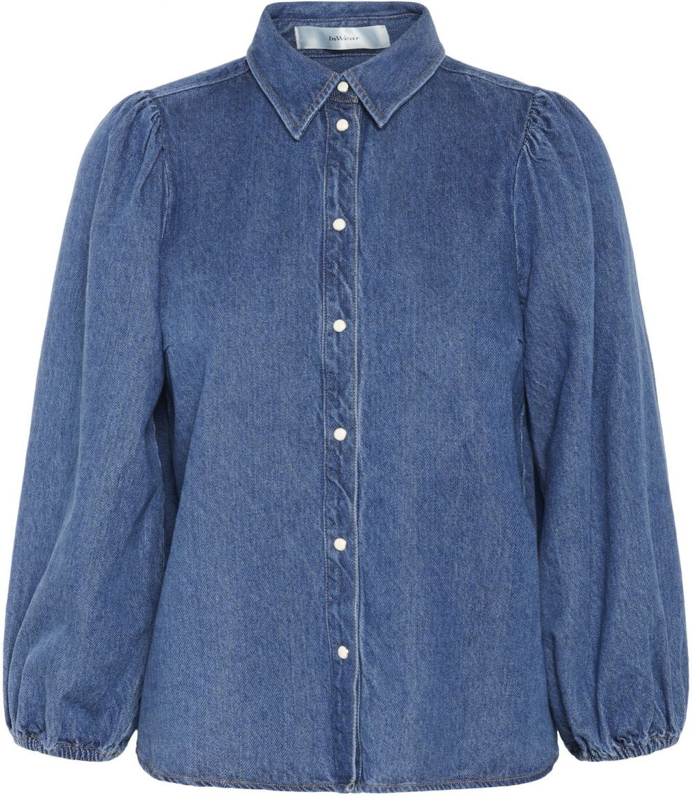 InWear Blúzka 'Ballariz'  modrá denim