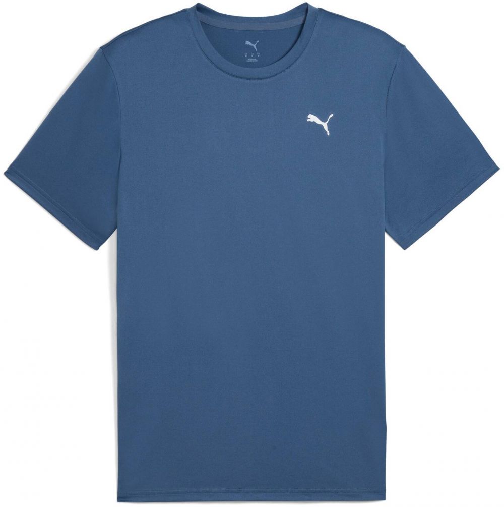 PUMA Funkčné tričko 'Tad Essentials'  modrá / biela