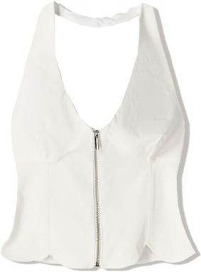 Bershka Top  biela