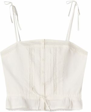 Bershka Top  biela