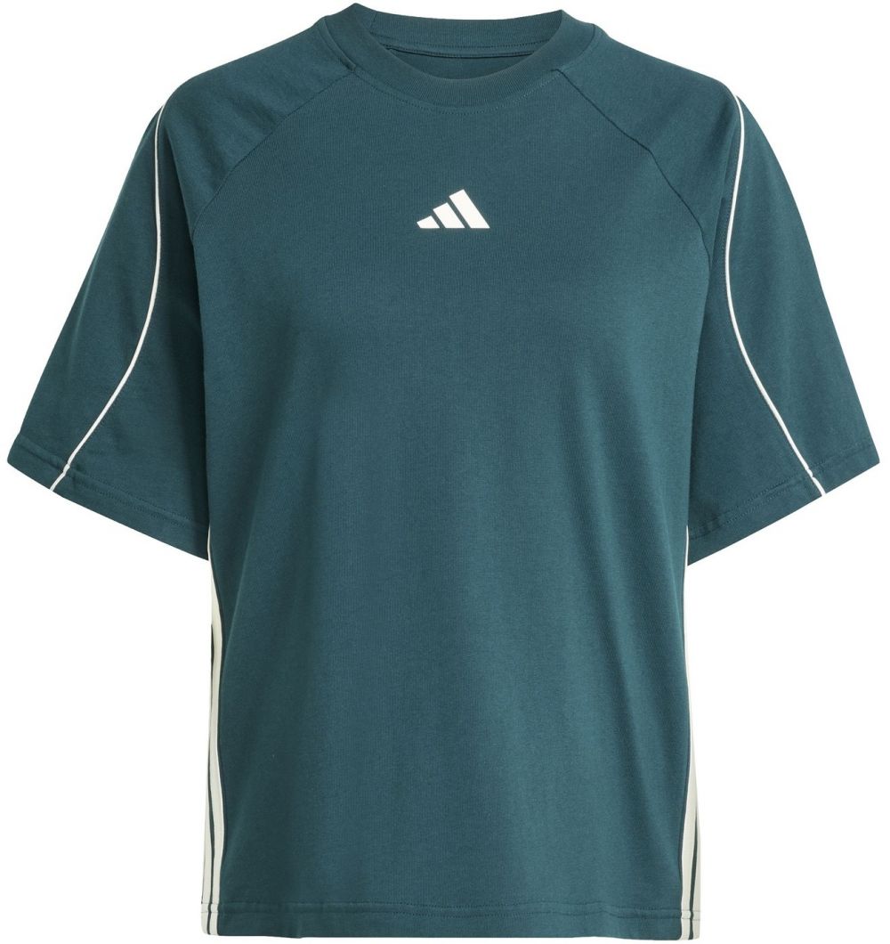 ADIDAS SPORTSWEAR Funkčné tričko 'STADIUM'  tmavozelená / biela