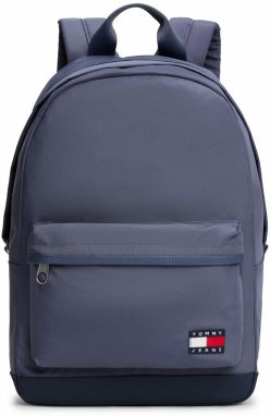 Tommy Jeans Batoh 'Essential'  námornícka modrá / čadičová / brusnicová / biela