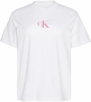 Calvin Klein Jeans Tričko '20s CLASSIC'  svetlomodrá / ružová / biela