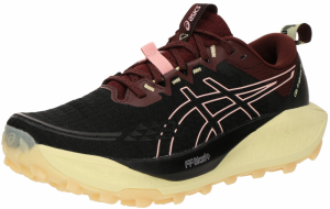ASICS Bežecká obuv 'GEL-Trabuco 13'  čokoládová / citrónová / pastelovo ružová / čierna