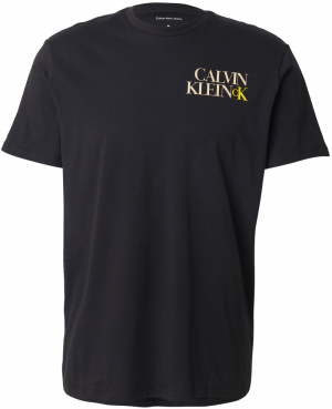 Calvin Klein Jeans Tričko '30S'  béžová / žltá / čierna