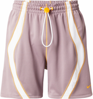 Nike Sportswear Nohavice  tmavošedá / oranžová / biela