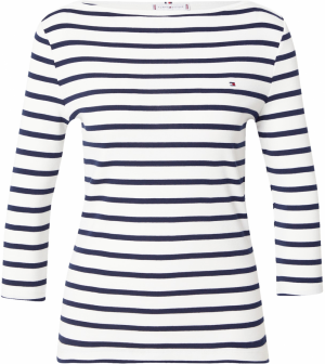 TOMMY HILFIGER Tričko 'NEW CODY'  námornícka modrá / biela