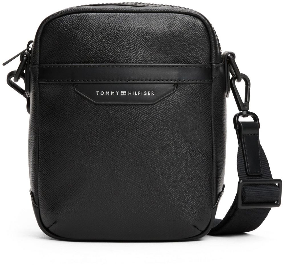 TOMMY HILFIGER Taška cez rameno  čierna / biela