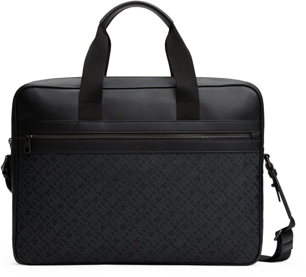 TOMMY HILFIGER Taška na notebook  čierna