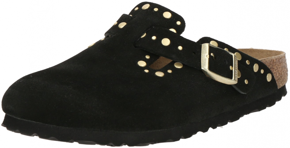 BIRKENSTOCK Šľapky 'Boston Rivet LEVE'  čierna