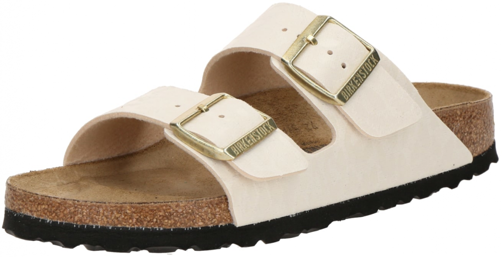 BIRKENSTOCK Šľapky 'Arizona'  krémová / biela ako vlna