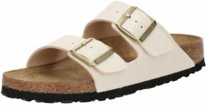 BIRKENSTOCK Šľapky 'Arizona'  krémová / biela ako vlna