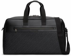 TOMMY HILFIGER Víkendová taška  antracitová / čierna