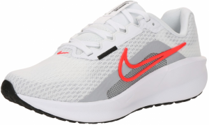 NIKE Bežecká obuv 'DOWNSHIFTER 13'  sivá / neónovo oranžová / biela