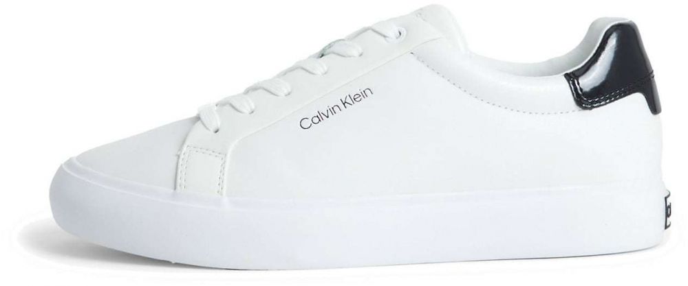 Calvin Klein Nízke tenisky  čierna / biela