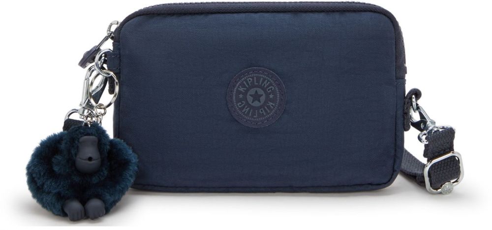 KIPLING Taška cez rameno  námornícka modrá