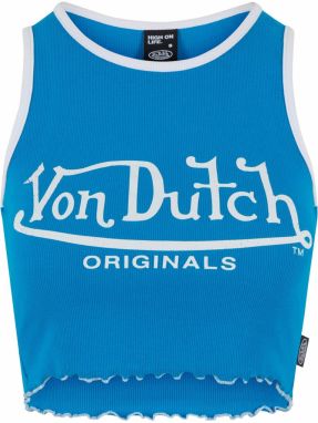 Von Dutch Originals Top 'Ashley'  svetlomodrá / biela