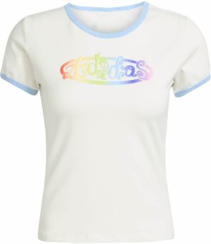 ADIDAS ORIGINALS Tričko 'Adidas x Jeremy Scott'  modrá / žltá / červená / biela