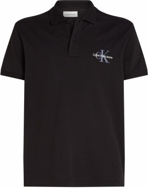Calvin Klein Jeans Tričko  sivá / čierna / biela
