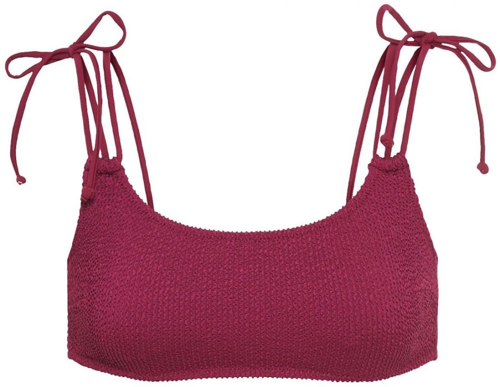 LSCN by LASCANA Bikinový top  vínovo červená