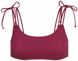 LSCN by LASCANA Bikinový top  vínovo červená