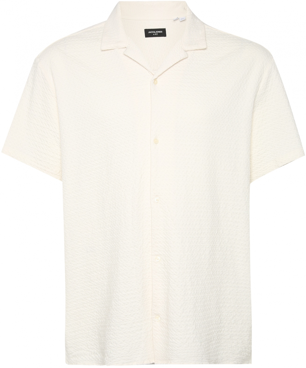 Jack & Jones Plus Košeľa 'JPRBLALEO'  béžová
