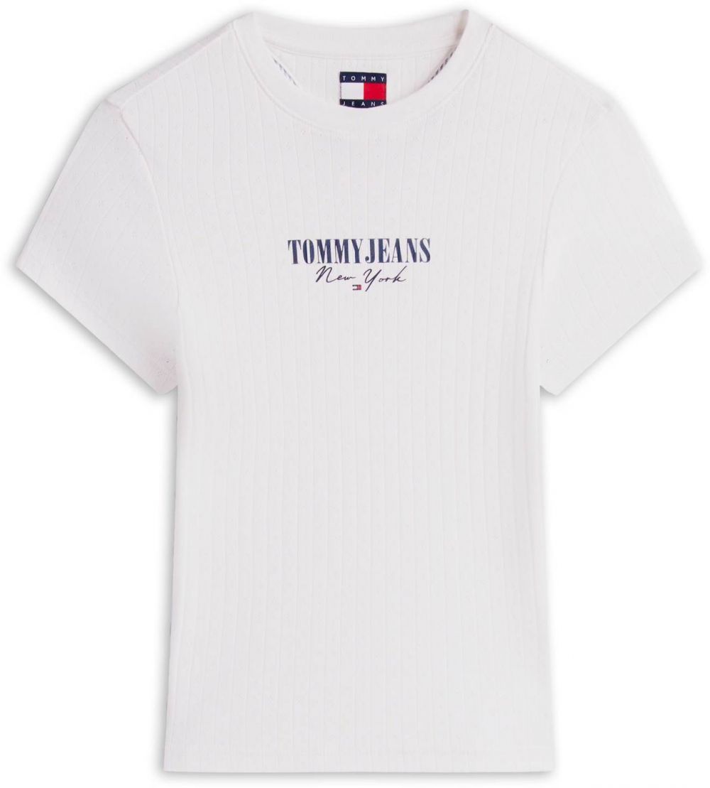 Tommy Jeans Tričko  námornícka modrá / čierna / šedobiela