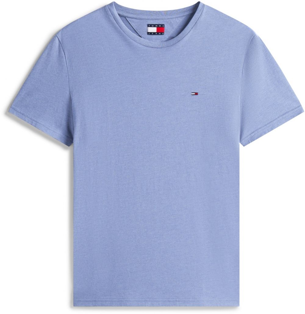 Tommy Jeans Tričko 'JASPE'  modrosivá