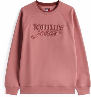Tommy Jeans Mikina  purpurová / malinová