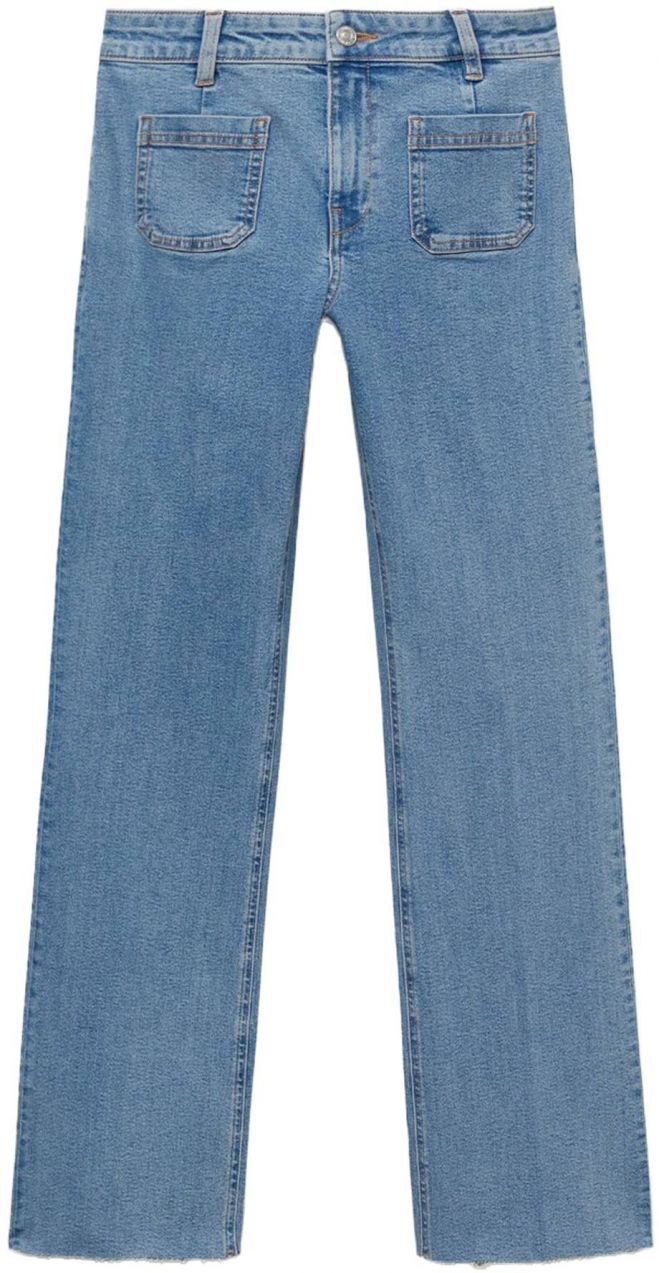 MANGO Džínsy 'ALEX'  modrá denim