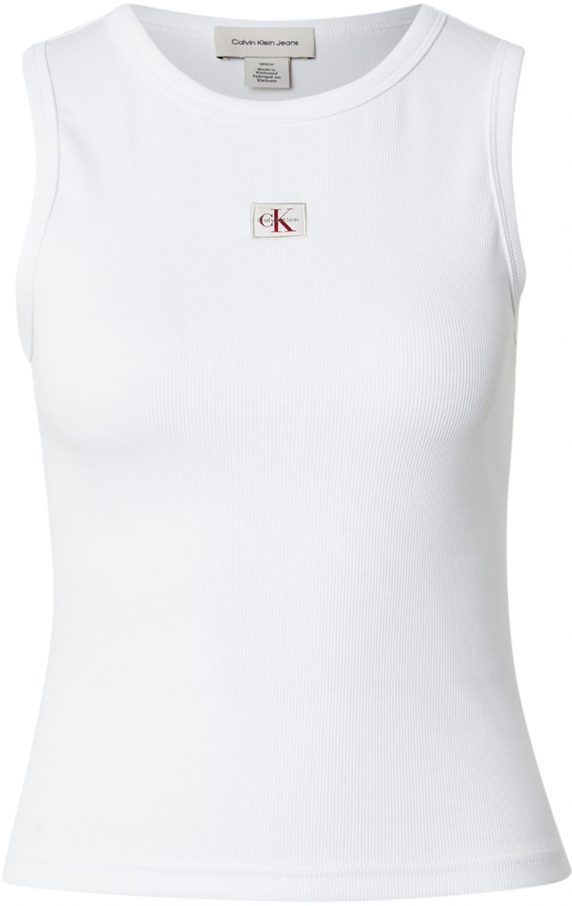 Calvin Klein Jeans Top  biela