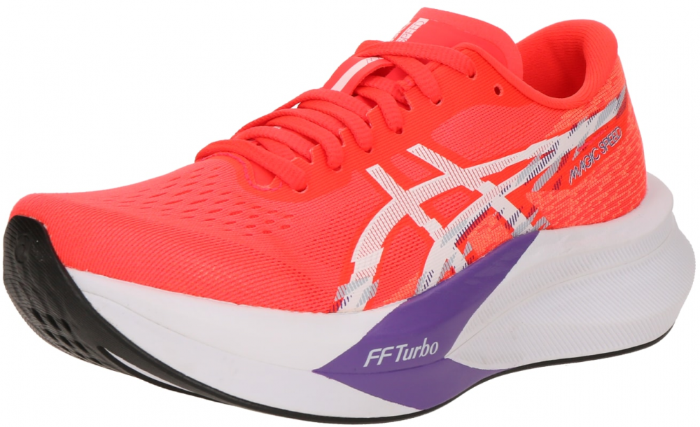 ASICS Bežecká obuv 'MAGIC SPEED 4'  sivá / fialová / červená / biela