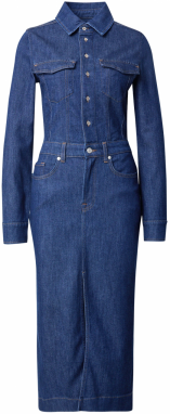 7 for all mankind Košeľové šaty 'Halona'  modrá denim