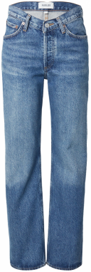 AGOLDE Džínsy  modrá denim