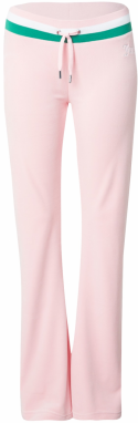 Juicy Couture Nohavice  zelená / ružová / biela