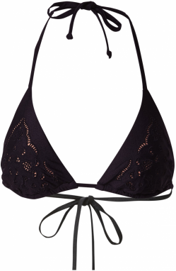 Hunkemöller Bikinový top 'Boho'  čierna