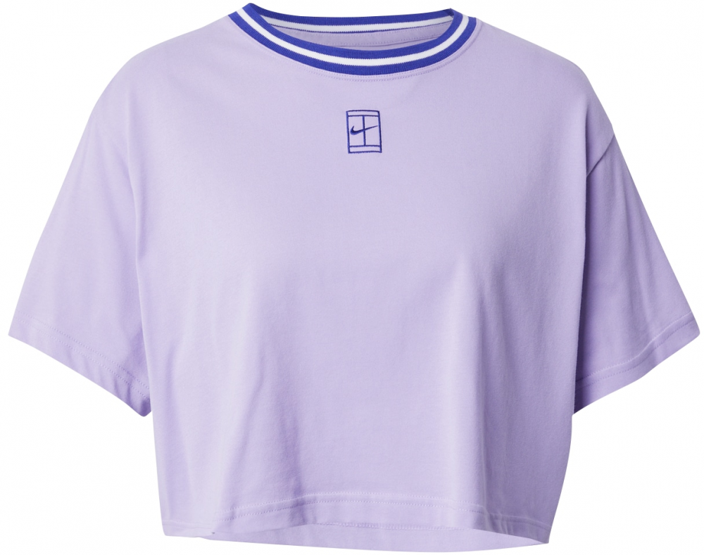 NIKE Funkčné tričko 'HERTAGE'  modrá / orgovánová / biela