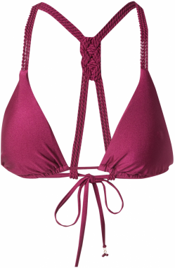 Hunkemöller Bikinový top 'Marrakech'  farba lesného ovocia