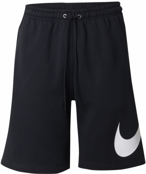 Nike Sportswear Nohavice 'CLUB'  čierna / biela