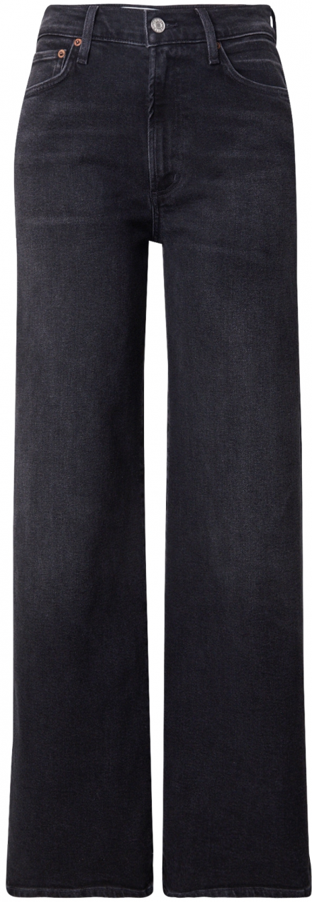 AGOLDE Džínsy  čierny denim