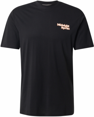 JACK & JONES Tričko  modrá / oranžová / čierna / biela