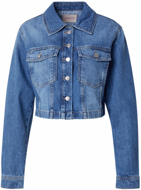 ONLY Prechodná bunda 'ONLHEATHER'  modrá denim