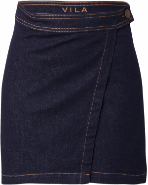 VILA Sukňa 'VILEVA'  modrá denim