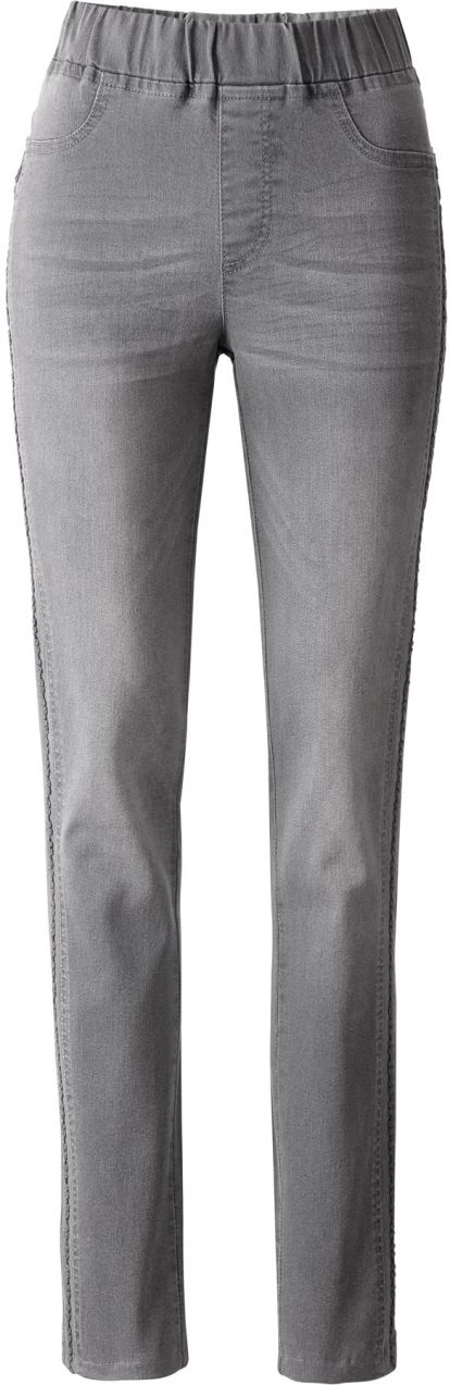 heine Jeggings  sivý denim